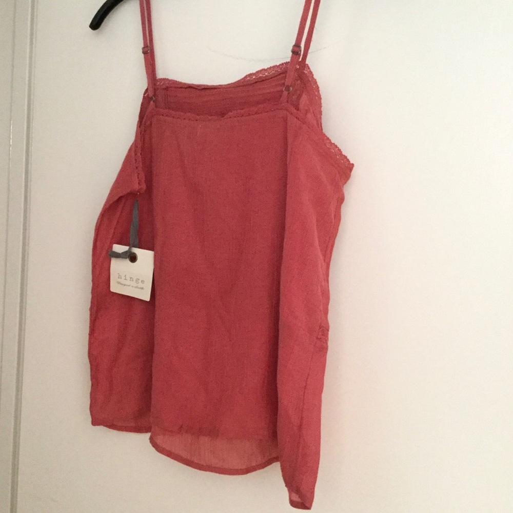 Hinge Lace Trim Camisole - Picture 6 of 6